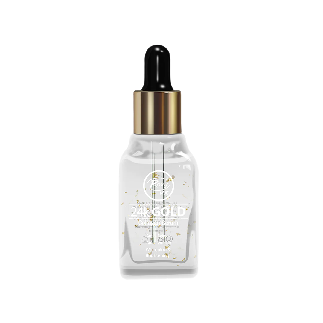 Rivaj Radiant Elegance 24K Gold Face Serum.