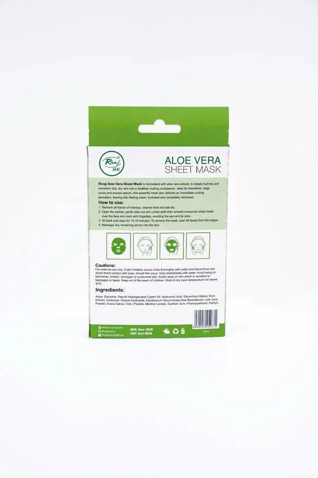 Aloe Vera Sheet Mask.